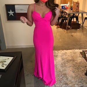 Bright pink Formal Dress mermaid